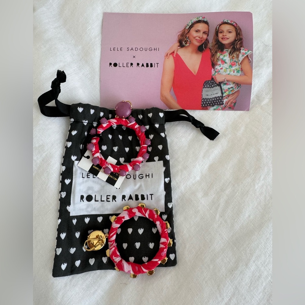 Brand New: Lele Sadoughi x Roller Rabbit Earrings